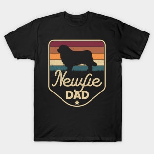 Newfie Dad Fathers Day Newfoundland Dog Daddy T-Shirt